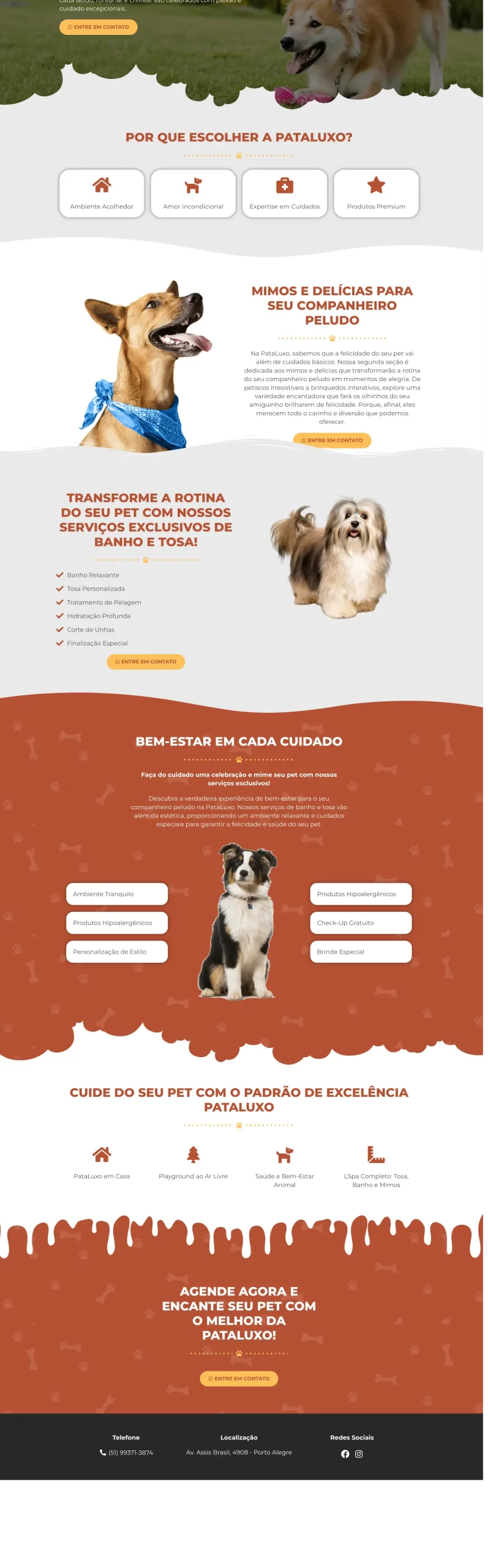 Landing Page - Pet Shop